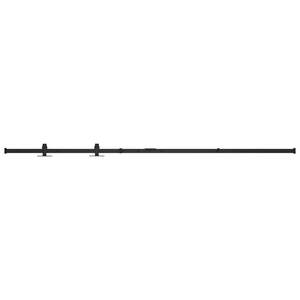 ชุดอุปกรณ์ประตูบานเลื่อนเหล็กกล้าคาร์บอนขนาดเล็ก 72 นิ้ว สำหรับฮาร์ดแวร์ห้องครัว - Product Image 2