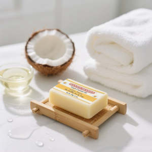 Savon à l'huile de coco vierge Santa Maria et à l'aloe vera - Product Image 3