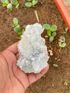 Geoda de Cristal de Cuarzo Transparente Natural |   Piedra de Cuarzo Crudo para Sanación |   Espécimen Mineral |   Decoración para el Hogar, Clúster de Cristales - Product Image 6