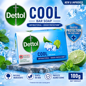 Dettol For Original Antibacterial Bar <b>Soap</b> Germ Defence Formula Gentle on Skin Nature 100g Daily Bath <b>Soap</b> for All Skin Types - Product Image 3