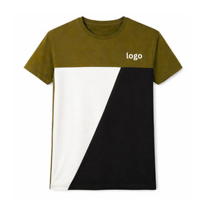 Men's 100% Cotton O-Neck Regular Fit Short Sleeve Breathable Quick Dry Solid Pattern Knitted Fabric T-Shirts - Product Image 4