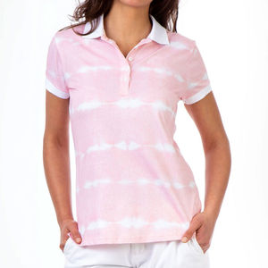 Camiseta polo elegante para mujer disponible a precio de mayoreo, mejor material, transpirable, antiarrugas, para uso casual. - Product Image 1