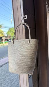 Sac fourre-tout en rotin naturel, best-seller indonésien, sac à main décontracté pour femme, écologique, ouverture supérieure, deux poignées, usage quotidien - Product Image 5