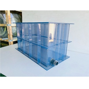 Réservoirs de stockage en PVC transparent sur mesure, résistants aux produits chimiques, à l'eau, à l'huile et au carburant, garantie 1 an, fabriqués au Vietnam. - Product Image 2