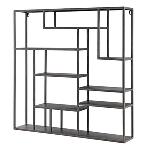 Durable Metal <b>Frame</b> Wall Mounted <b>Floating</b> Shelves/shelf High Quality for Home Hotel Farm House Decor Usage Home Decor - Product Image 4