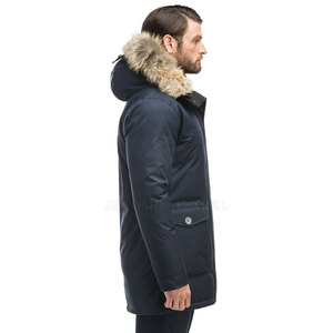 Veste parka imperméable à capuche pour homme, hiver, fermeture éclair intégrale, manches longues, randonnée en plein air, camping, doublure en polaire, veste de voyage - Product Image 6