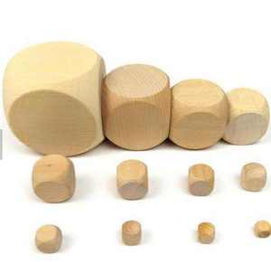 Juego de Dados de Madera con Caja de Almacenamiento, Dados de Madera para Juegos de Mesa, Componente de Juego de Mesa con Dados de Madera - Product Image 5