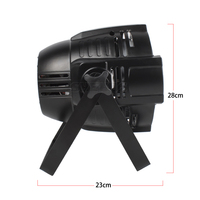SHEHDS 324W LED Par Zoom 18x18W RGBWAUV 6-en-1 Éclairage de Scène Professionnel DMX Wash Light pour Événements