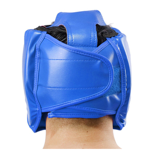 Protège-tête de boxe MMA professionnel, équipement d'entraînement réglable, taille personnalisée, rembourrage doux - Product Image 1