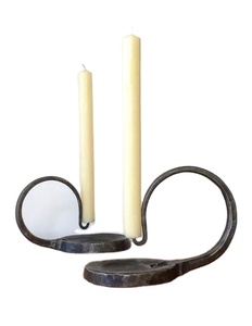 Tarro de vela único de hormigón Soporte de vela votiva de metal con estilo Soporte decorativo de boda e iglesia de lujo Disponible en stock - Product Image 1