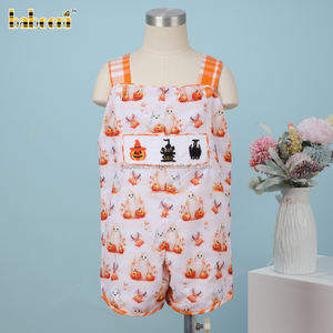 Babeeni - Ropa de Ganchillo de Lujo Personalizable para Bebé Niño, Estilo Verano, Cierre de Botones, Algodón, ODM OEM BB3425 - Product Image 2