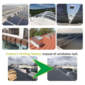 Đài Loan công nghệ mới Sản phẩm năng lượng mặt trời mái Quạt thông gió Net Carbon Zero - Product Image 2