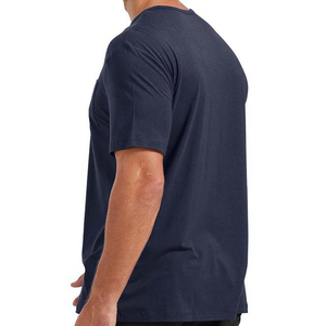 เสื้อยืดคอกลมผู้ชายผ้าฝ้ายคุณภาพสูงลดราคา เสื้อแฟชั่นสตรีทแวร์ สกรีนโลโก้ได้ เสื้อเปล่าไซส์ใหญ่พิเศษ - Product Image 6