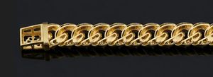 Gold Plated Cuban Link <b>Chain</b> Necklace <b>Iced</b> <b>Out</b> Zircon Ball Round Brilliant Cut Unisex Hip Hop Jewelry for Party - Product Image 2