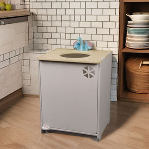 Kids Plastic Kitchen <b>Sink</b> <b>Toy</b> Set With Faucet For 2-4 Years Unisex Playset - Product Image 2