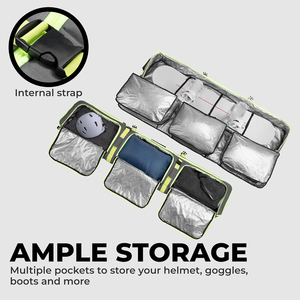 Sac de transport et de rangement pour snowboard à roulettes, personnalisable, étanche, pour l'extérieur et les voyages, vente en gros - Product Image 6