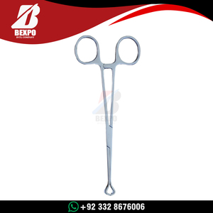 Pinces chirurgicales Foerster pour éponges, en acier inoxydable, à anneau, instrument médical - Product Image 5