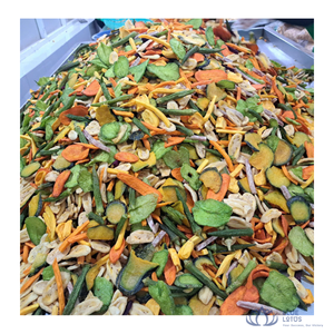[AVAILABLE] Blue Lotus <b>Dried</b> Mixed <b>Fruits</b> Freeze <b>Dried</b> Sweet Taste Vacuum Pack <b>Snack</b> Topping for Tea Porridge Ingredient Vietnam - Product Image 1