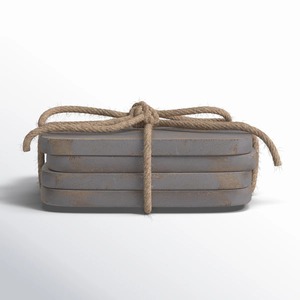 Solid Wood Beverage <b>Coaster</b> <b>Set</b> Non Slip Cup Mats for Dining Table and Kitchen at Best Price - Product Image 2