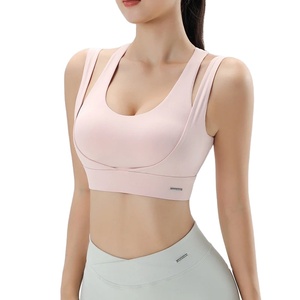 WOMEN Exercise <b>Vest</b> <b>Running</b> Shook Proof Yoga Exercise Fast Drying Fitness <b>Vest</b> Women's Activewear Gym Clothes - Product Image 1