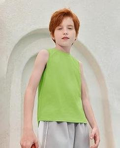 Breathable Sporty Tank <b>Top</b> <b>Vest</b> Men Athletic Sleeveless Muscle Shirt Eco-Friendly Lightweight Quick Dry Activewear Jogging Wear - Product Image 5