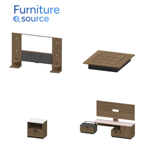 Outstanding Comfort Marriot Hotel Furniture-Muebles de hotel que ahorran espacio para habitaciones con MDF resistente + HPL de Vietnam - Product Image 4