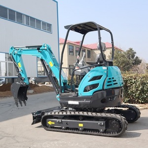 Mini Excavadora Pequeña con Orugas Compactas y Potencia Hidráulica para Trabajos de Construcción y Paisajismo - Product Image 1