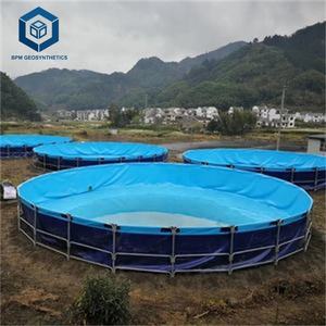 Bâche de bassin d'aquaculture en polyéthylène de 20 mil pour l'élevage de poissons en Singapour - Product Image 2