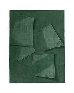 Tapis d'intérieur en laine tuftés à la main au design moderne |   Tapis en laine abstraits faits à la main par des designers pour le salon - Product Image 5