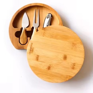 Planche à fromage jetable écologique en bambou, planche à découper en bois, surface de coupe antidérapante, passe au lave-vaisselle, cadeau pour la cuisine - Product Image 1