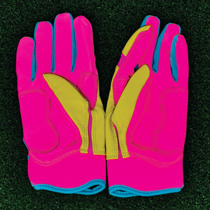 Professional style baseball batting <b>gloves</b> <b>with</b> contoured fit and superior bat <b>grip</b> to enhance power and precision For men - Product Image 3