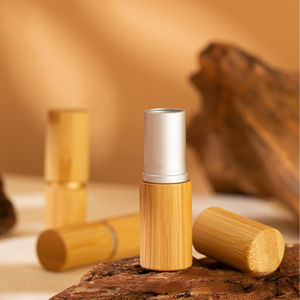 BKT8848 Tubo de Bambú para Lápiz Labial, Envase Cosmético Redondo, Embalaje de Maquillaje Reciclable, Pedido Personalizado - Product Image 6
