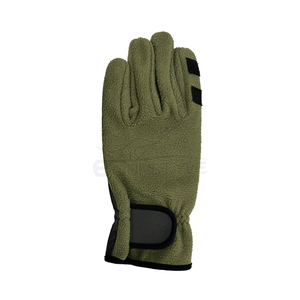 Polar Fleece Horse Riding <b>Gloves</b> Leather Palm Full Finger Equestrian <b>Gloves</b> Windproof OEM Wholesale Warm Winter Riding <b>Gloves</b> - Product Image 3