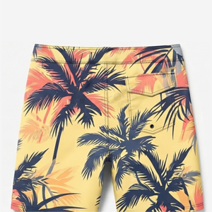Shorts de Playa para Hombre, Diseño Nuevo, Cintura Elástica, Transpirables, Estilo Tropical, para Piscina, Escapadas a la Costa, Agua - Product Image 2