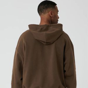 Sweat à capuche graphique tendance OEM en polaire légère pour l'hiver, style urbain, motifs uniques avec impressions en relief durables - Product Image 4
