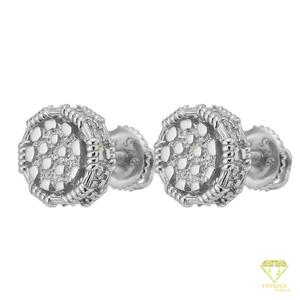 Juego de Aretes de Diamantes Moissanite Premium, Plata de Ley 925, Chapados en Oro, Joyería Elegante y de Lujo - Product Image 2