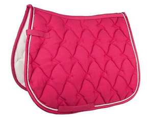 Classic Quilted Saddle <b>Pad</b> with Fleece Lining and Cotton Shell for Riding - Product Image 3