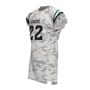 Uniforme de Fútbol Americano para Hombre, Conjunto de Camiseta y Pantalones de Camuflaje, Impresión Sublimada, Ajuste Atlético, Absorbe la Humedad - Product Image 4