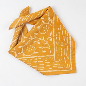 Latest Block Printed Cotton Summer <b>Bandana</b> <b>Men</b> and Women's Face Cover for Outdoor Activities - Product Image 1