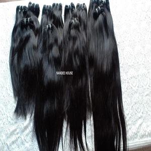 100% paquetes de cabello humano Remy virgen indio de visón al por mayor máquina de doble estiramiento doble trama cutícula alineada cabello - Product Image 6