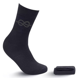 Wholesale Supplier High Quality Polyester/Cotton <b>Men</b> Crew <b>Socks</b> Solid <b>Color</b> Breathable Quick Dry Sports <b>Socks</b> Custom <b>Socks</b> - Product Image 3