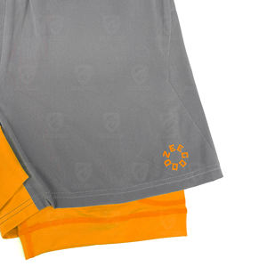 Plus Size Men's Fitness Shorts Running Breathable Men 2 in 1 <b>Layers</b> Sports Track Workout High Waist Gym Shorts Quick Dry - Product Image 4