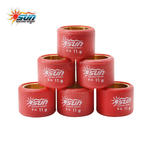 ลูกกลิ้งถ่วงน้ำหนัก SUN Racing SKYDRIVE 125 / CLICK 125 I / PCX 11G ขนาด 20x15 วัสดุใหม่ทนทานต่อการสึกหรอ อะไหล่ CVT คุณภาพสูงจากไต้หวัน - Product Image 1