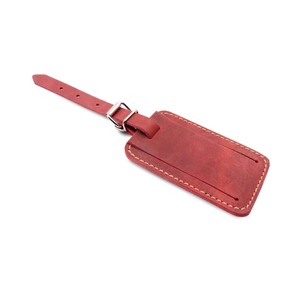 Etiquetas de Viaje de Cuero de Grado Industrial, Venta al por Mayor, Etiquetas de Cuero Genuino para Agencias de Viajes LTG-0350 - Product Image 3