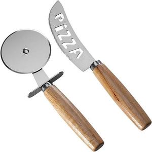 Juego de Cortadores de Pizza Hechos a Mano, Rueda de Pizza de Acero Inoxidable, Juego de Herramientas de Corte Profesionales para Cocina, Duraderas y Reutilizables - Product Image 2
