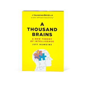 A Thousand Brains par l'auteur Jeff Hawkins, impression de livre à couverture souple personnalisée - Product Image 1