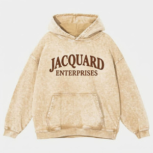 Thick Fabric Oversized Hoodie Cotton Pullover Plain High Quality Streetwear Blank Hoodie for Men - Product Image 1