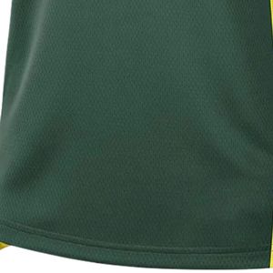 Maillot de basket-ball vert et jaune pour hommes, sans manches, uniforme d'équipe, léger, respirant, pour l'entraînement et les matchs - Product Image 6