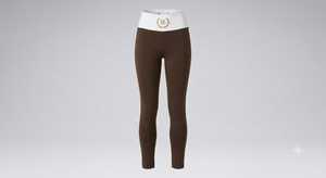 Leggings de yoga asymétriques taille haute pour femme, pantalon de sport extensible sans couture, longueur intégrale, pour fitness et Pilates - Product Image 4