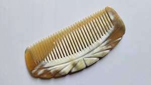 Peignes à cheveux en corne de buffle - Product Image 2